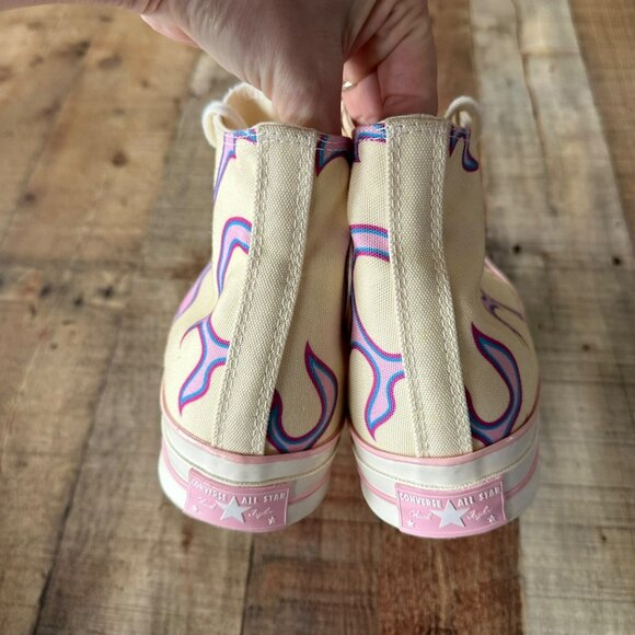 Converse Chuck Taylor All Star High Top Sneakers Size 10 Unisex Canvas Multicolo - Picture 8 of 11